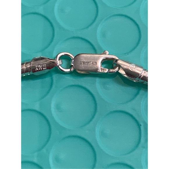 .925 Sterling Silver 22” Snake Chain - Picture 7 of 7
